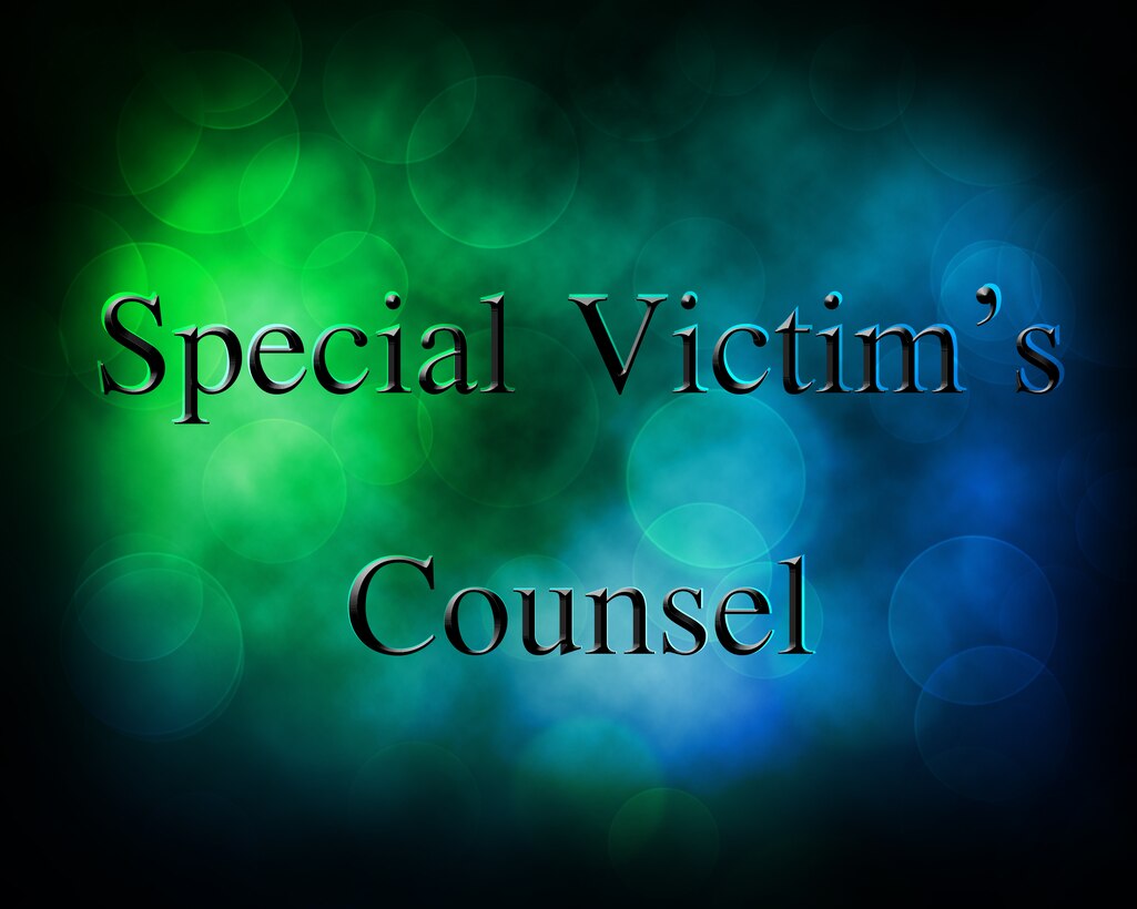 The Special Victim’s Counsel, a new Air Force program, will be implemented Jan. 28 and will provide legal assistance to victims of sexual assault. (U.S. Air Force graphic by Airman 1st Class Zachary Hada/Released)
