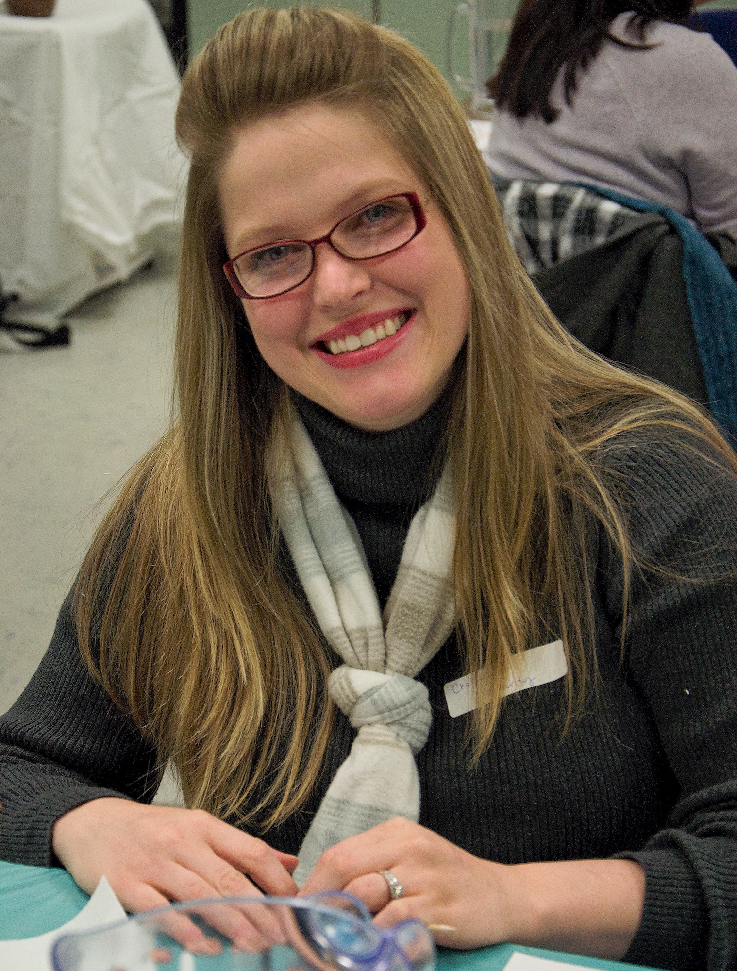 Chelsea Fluharty- “This experience has been wonderful. It is nice to actually have someone pamper you.”