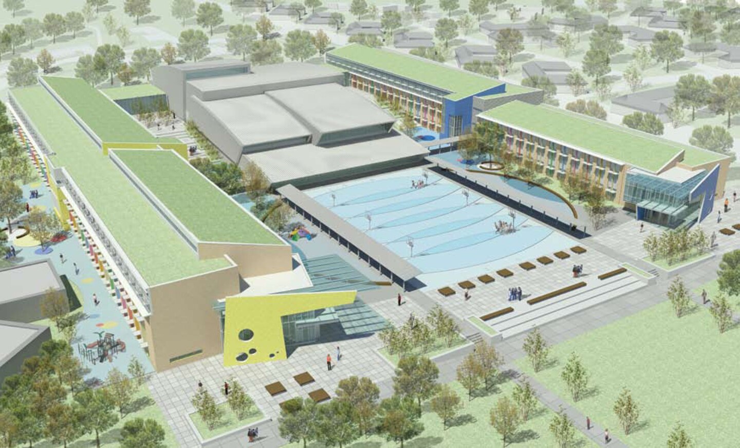In a joint venture with Mitchell-Giurgola of New York and ABATEC of Belgium, the Europe District is managing construction of a $146 million project that will bring new DoDDS elementary, middle and high schools, and an international school to the SHAPE community in Mons, Belgium.