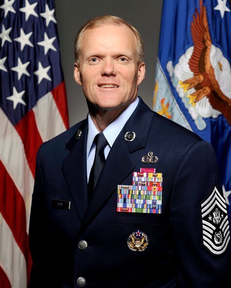 Chief Master Sergeant of the Air Force James A. Cody 