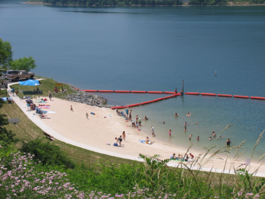 Shaw Beach at Jennings Randolph Lake