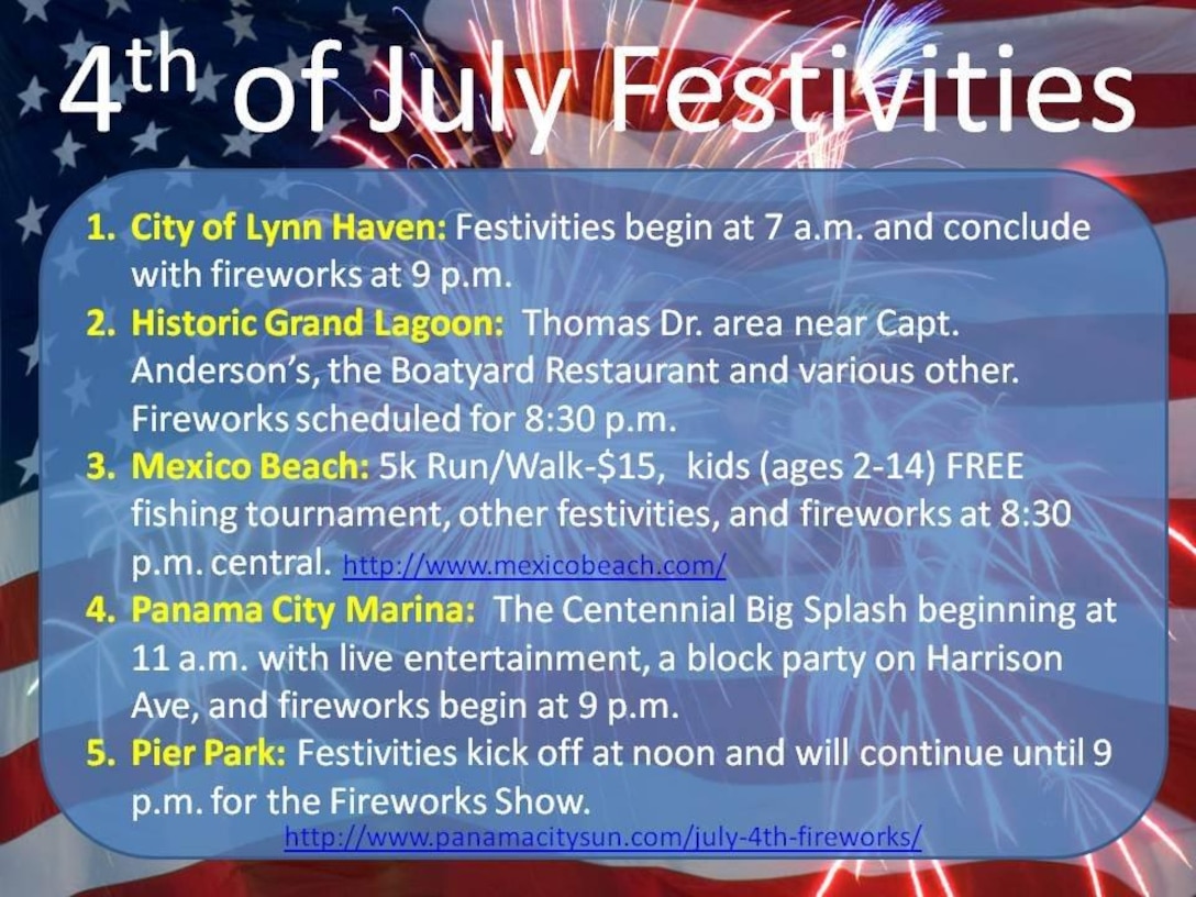 Festivals and fireworks for the Forth