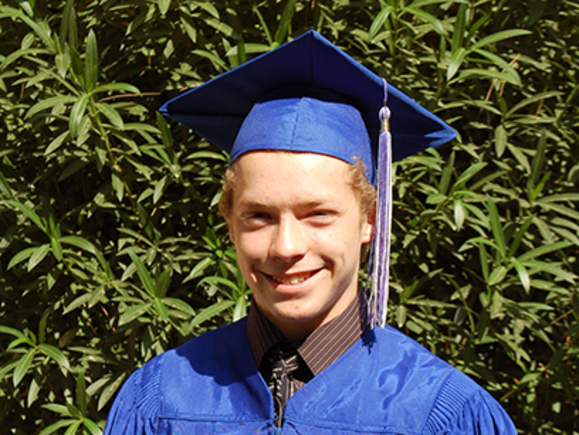 Bryce Kaw-uh, Incirlik Unit School high school graduate, was recently honored as a member of the 49th class of Presidential Scholars. Kaw-uh plans to major in civil and environmental engineering. (Photo by Christopher Anderson)