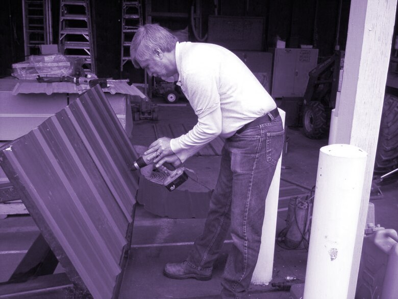 Jeff Jones works in a Corps maintenance shop. Jones enjoyed the work so much he became a full-time ranger in Florida.
