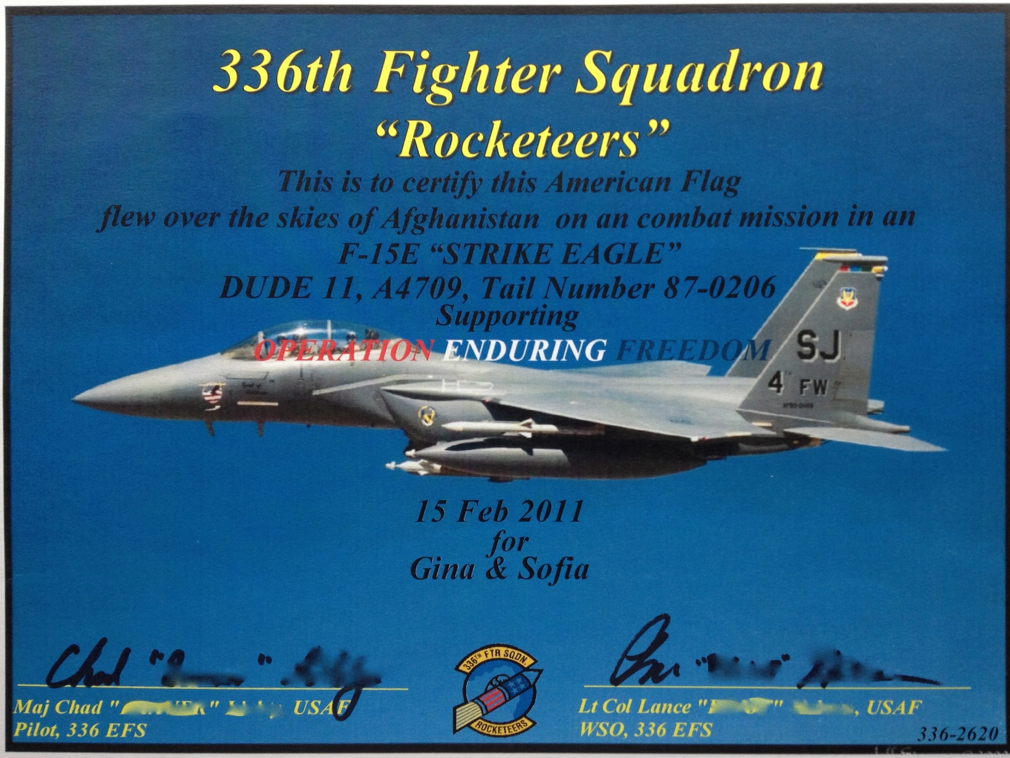 The day I got a flag gt Seymour Johnson Air Force Base gt Display