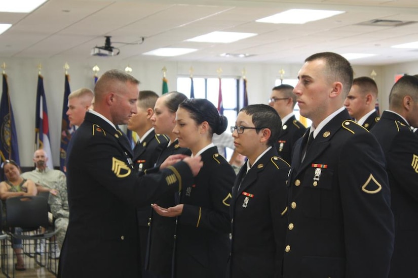 The first class of female Soldiers in the 13M, Multiple Launch Rocket System Crewmember military occupation specialty, graduated Advanced Individual Training April 30, 2013, at Fort Sill, Okla. They are part of history as they enlisted in an MOS that was previously closed to women. U.S. Army Training and Doctrine Command is currently conducting a gender integration study to examine the effects of implementation throughout the force. This study is one of two TRADOC efforts to support the Army's plan to integrate women into previously closed occupations and units. (Courtesy photo)