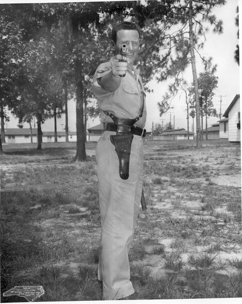 Pistol Competition Practice, Individual Unk  (Photo by NCANG Heritage Program)