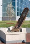 The new 9-11 memorial on the grounds of the North American Aerospace Defense Command and U.S. Northern Command headquarters includes a steel beam from the World Trade Center donated to NORAD and USNORTHCOM by the National Homeland Defense Foundation which forms the heart of this new memorial. The memorial will be commemorated in a ceremony at 1 p.m. May 18. 


