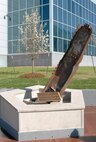 The new 9-11 memorial on the grounds of the North American Aerospace Defense Command and U.S. Northern Command headquarters includes a steel beam from the World Trade Center donated to NORAD and USNORTHCOM by the National Homeland Defense Foundation which forms the heart of this new memorial. The memorial will be commemorated in a ceremony at 1 p.m. May 18. 

