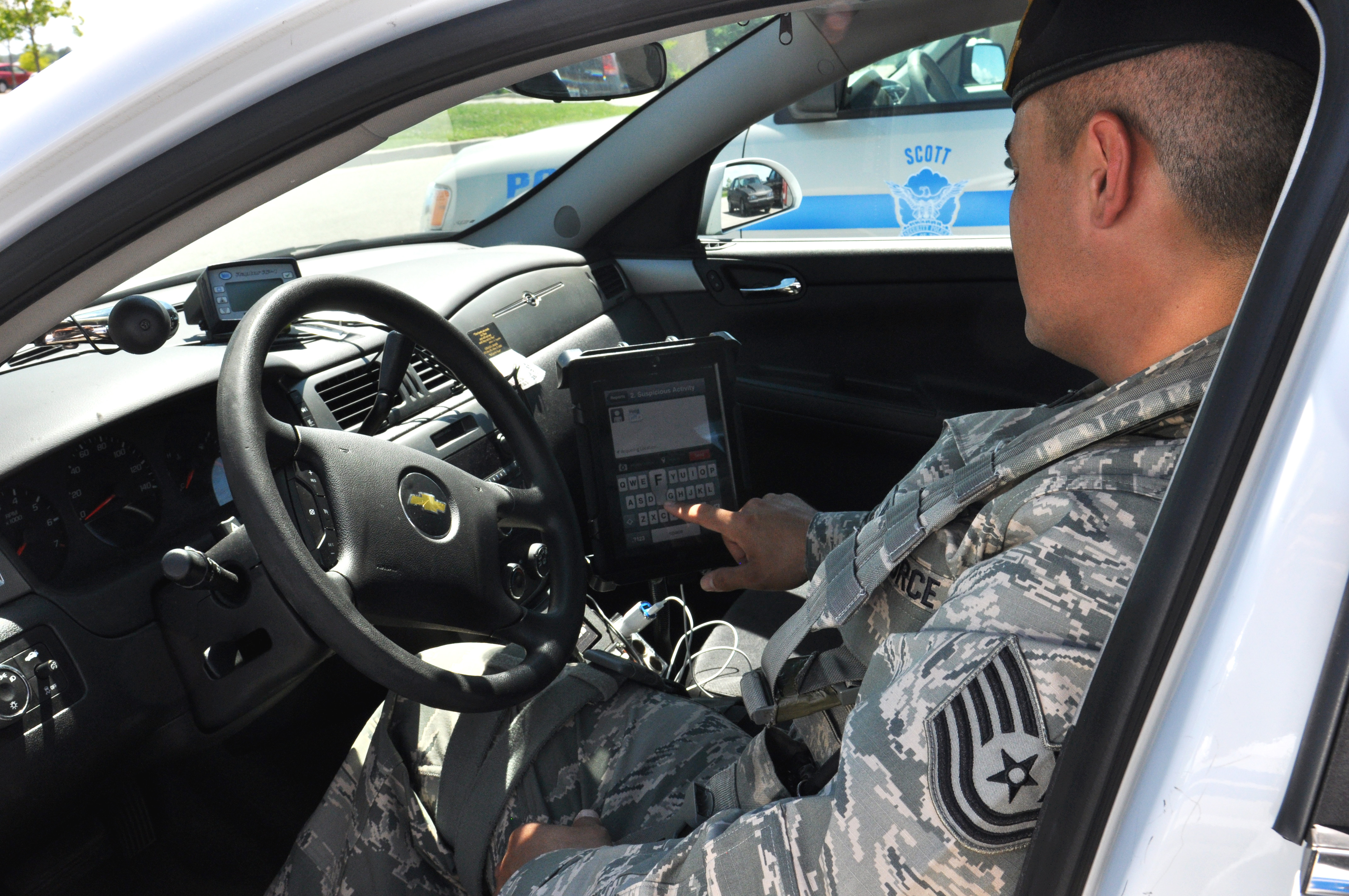 Usaf Security Forces Car