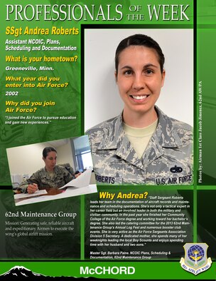 Staff Sgt. Andrea Roberts (U.S. Air Force graphic/Adamarie Lewis-Page)