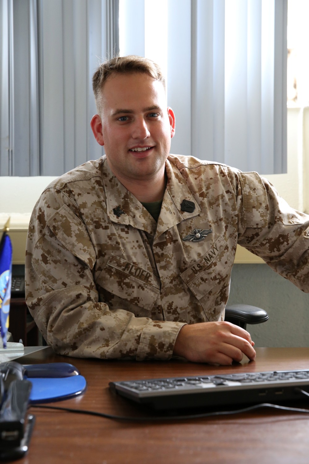 Navy corpsman to receive honorable mention in Navy Times Sailor of Year