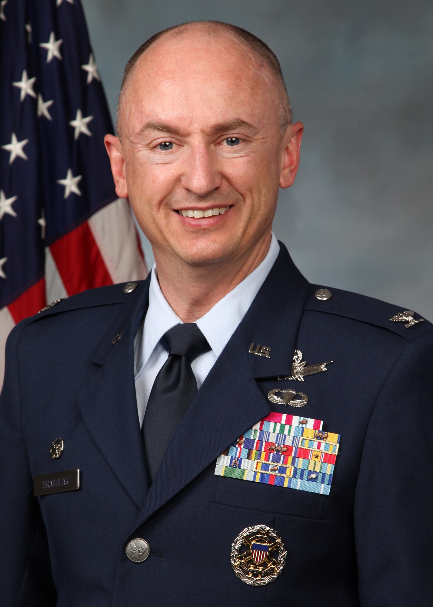 Team Kirtland welcomes Col. Troy A.J. Brashear as the director, Space Development & Test Directorate, and commander, Space & Missile Systems Center, Detachment 1, Kirtland Air Force Base, N.M. 