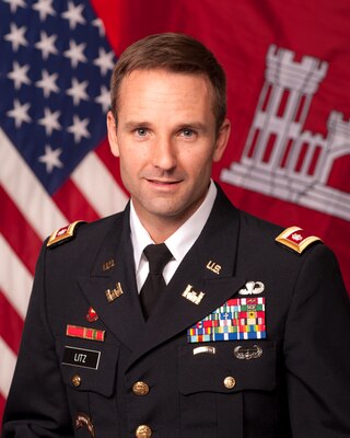 Official photo of Lt. Col. John T. Litz