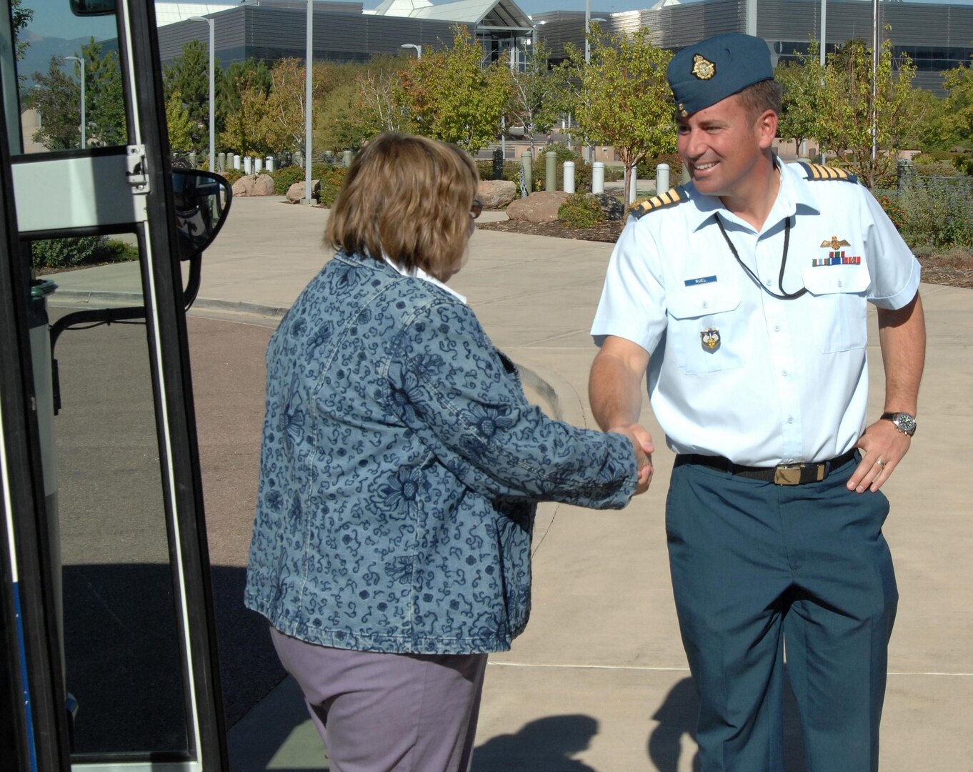 NSBA conference attendees visit NORAD, > U.S. Northern