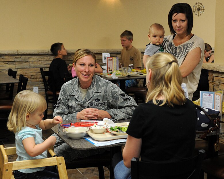 Deployed Airmen S Spouses Come Together For Dinner Davis Monthan Air Force Base Display