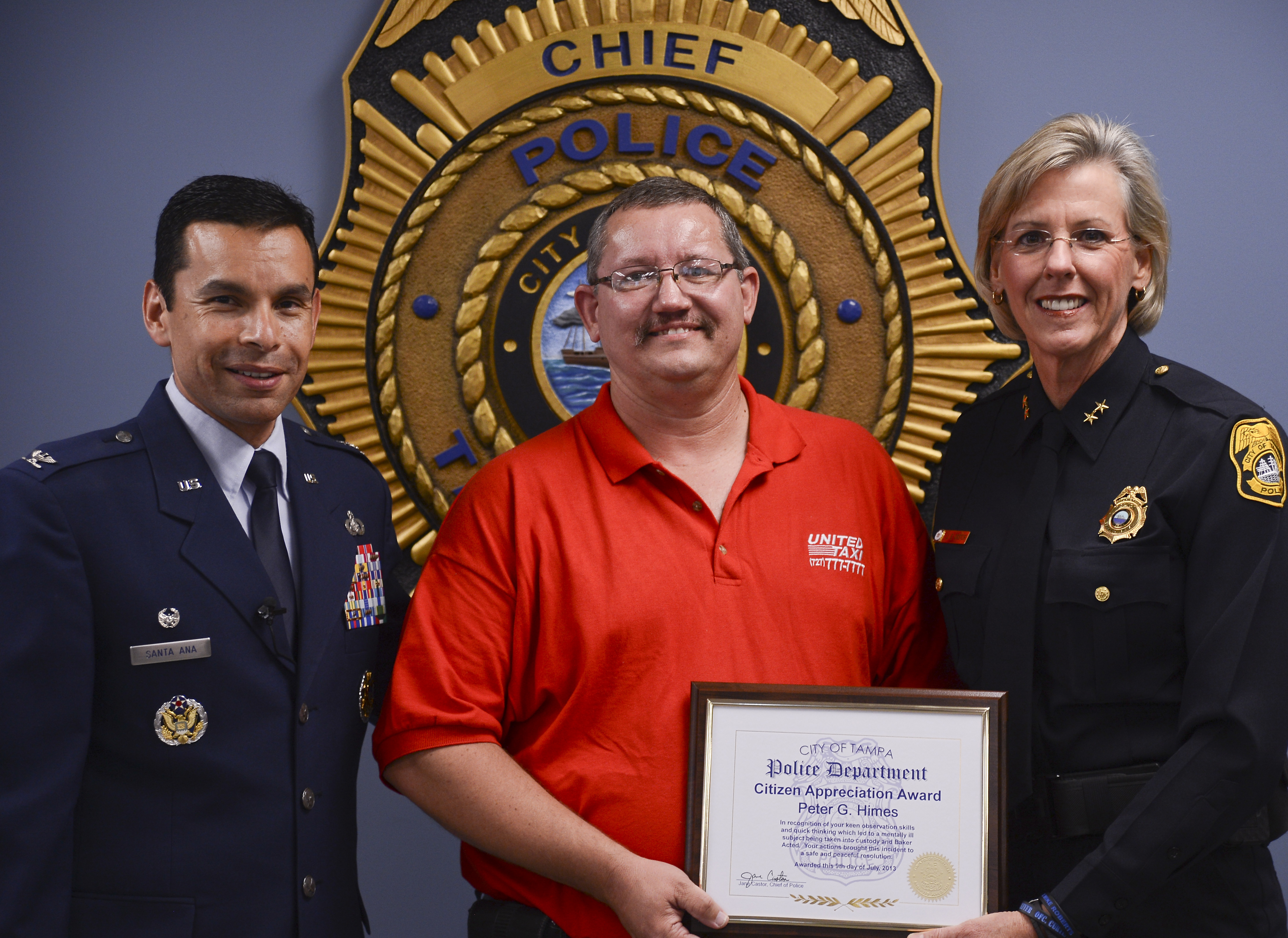 Driver Potentially Saves Lives At Macdill Air Mobility Command