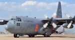 A Modular Airborne Firefighting System-equipped C-130 taxis for takeoff Sept. 11 at Austin-Bergstrom International Airport in Austin, Texas. Two MAFFS aircraft were launched to provide containment support to Harrison County, Texas, where a 250-acre wildfire had closed sections of Interstate 20 and threatened more than 30 structures. After the MAFFS retardant drops, ground crews were able to get a hold on the fire, protecting the threatened structures. 

