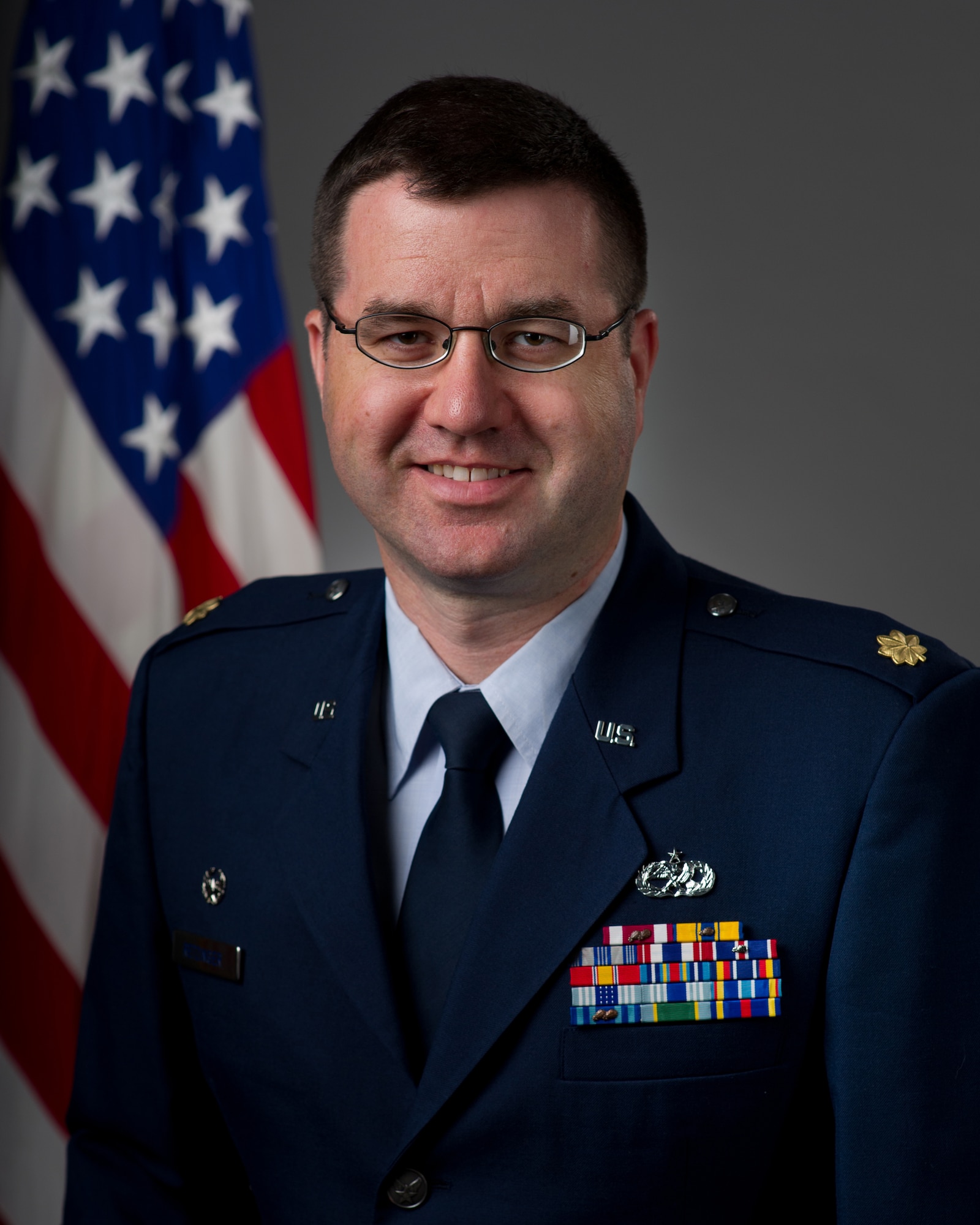 Maj. Benjamin Retzinger, 660th Aircraft Maintenance Squadron commander. (U.S. Air Force photo)