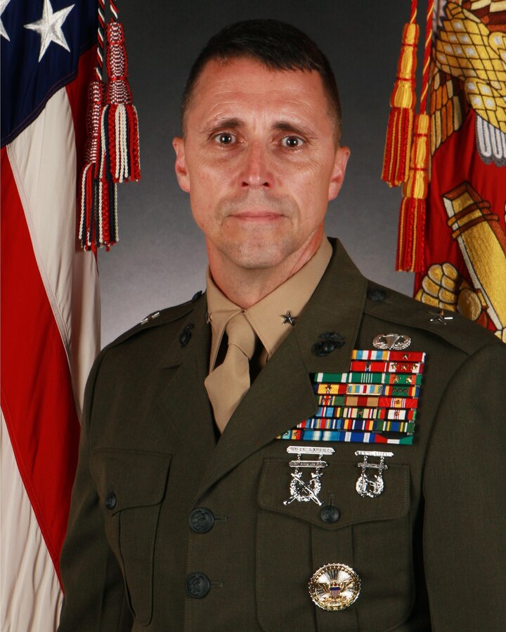 Brigadier General Robert F. Castellvi, Commanding General, Marine Corps Installations East