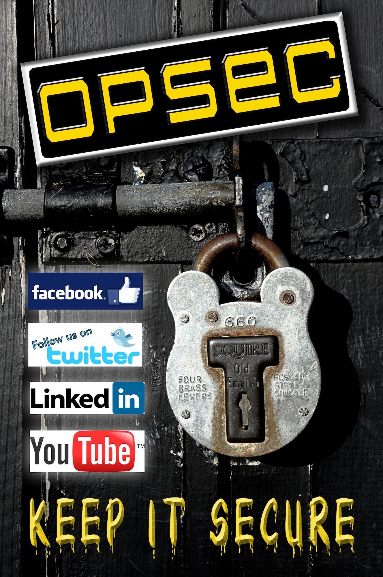 OPSEC Poster Old Lock