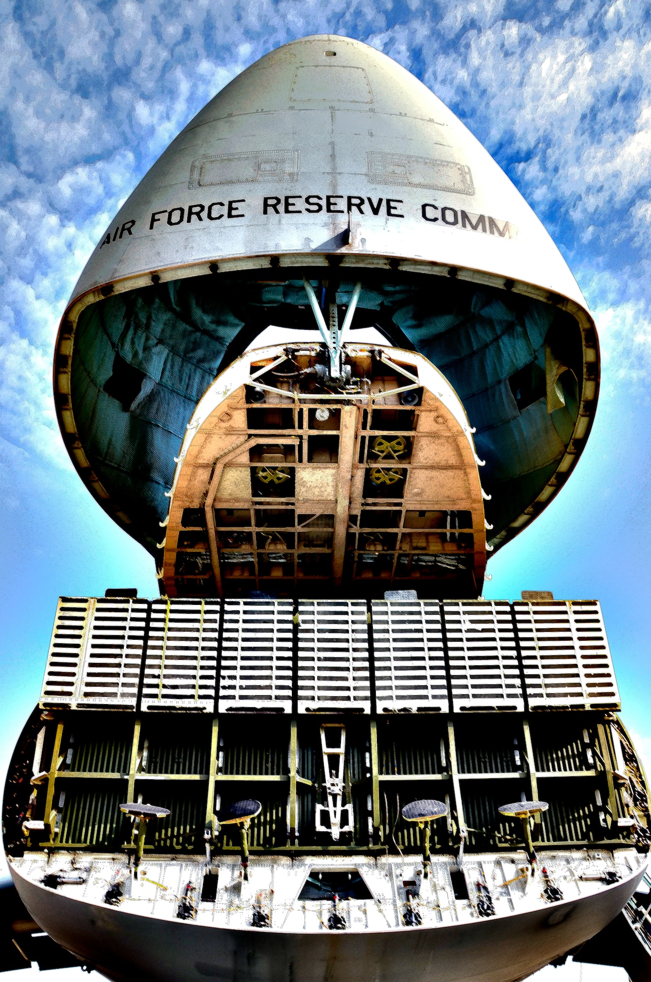 The C-5 Galaxy has been operated by the United States Air Force since 1969. In that time, it has been used to support US military operations in all major conflicts including Vietnam, Iraq, Yugoslavia and Afghanistan; as well as in support of allies, such as Israel during the Yom Kippur War and NATO operations in the Gulf War. The C-5 has also been used to distribute humanitarian aid and disaster relief, and support the US Space Shuttle program run by NASA. (U.S. Air Force photo illustration/SrA. Kelly Galloway)