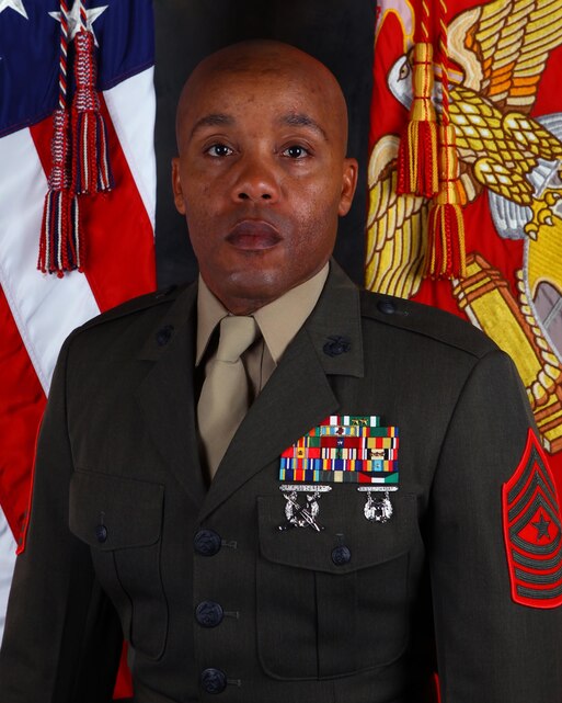 Sergeant Major Cortez L. Brown > 1st Marine Division > Leaders