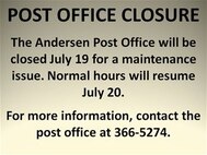 Post office closure