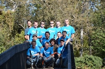 Walla Walla University Community Service Day after completing removal of unwanted woody vegetation on the Mill Creek Levees. 