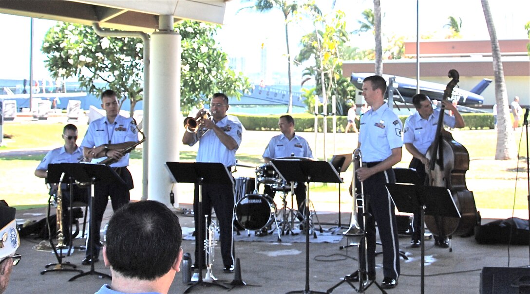 TSgt Dave Diamond on the cornet. 