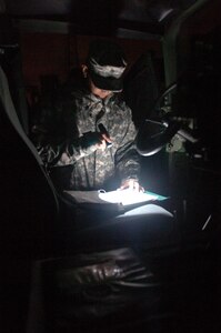 Virginia National Guard soldiers perform maintenance on their vehicles as they prepare for possible recovery operations in the wake of Hurricane Sandy Oct. 27, 2012, at the Norfolk National Guard Readiness Center. The Virginia National Guard has been authorized to bring up to 500 personnel on state active duty and the Virginia Army Guard and Virginia Defense Force are staging personnel in Fredericksburg, the Richmond metro area, Eastern Shore area and Hampton Roads with personnel and equipment capable of performing high water transport, debris reduction and reconnaissance patrols. The Virginia National Guard has not received any specific mission tasks, but personnel are moving into support areas on Saturday and will be ready for duty as directed by the Virginia Department of Emergency Management. 
