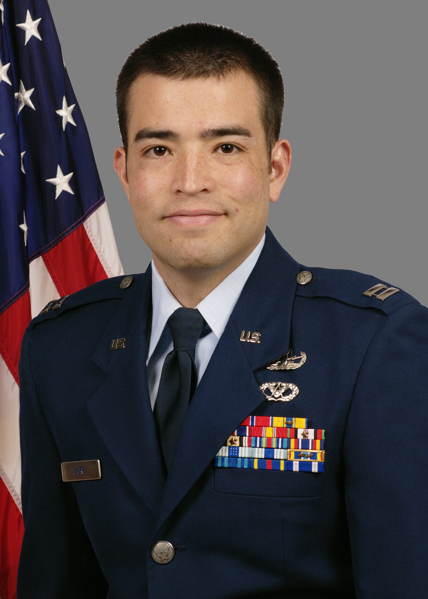 Capt. Brandon Horii was named AFMC CGO of the Year.  