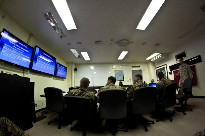 Sergeants and senior leaders from Combat Logistics Company participating in Exercise Dragon Fire 2013 attended a Range Safety Officer class aboard Combined Arms Training Center Camp Fuji, July 9. The purpose of DF13 is to increase CLC-36's ability to function in a combat environment, build esprit de corps and facilitate engaged leadership.