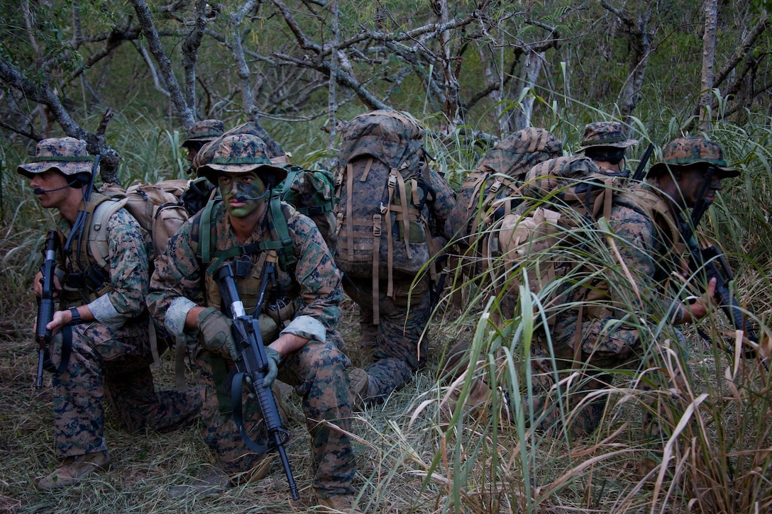 4th Force Recon conducts annual training at Bellows