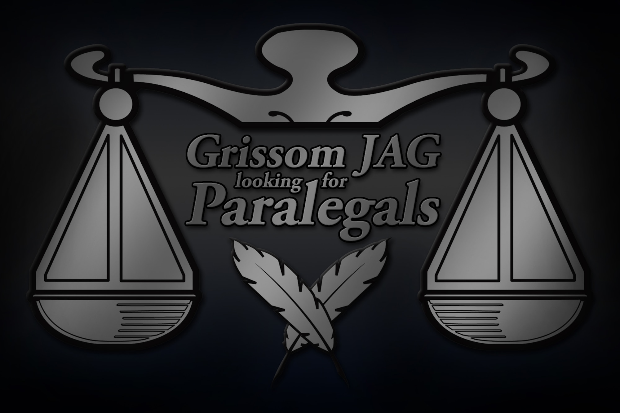 The 434th Air Refueling Wing’s Judge Advocate General office is currently looking for reservists to fill paralegal positions here. Those interested in a career as an Air Force paralegal should contact Tech. Sgt. Adam Evans, 434th ARW paralegal, at ext. 2190. (U.S. Air Force graphic/Tech. Sgt. Mark R. W. Orders-Woempner)