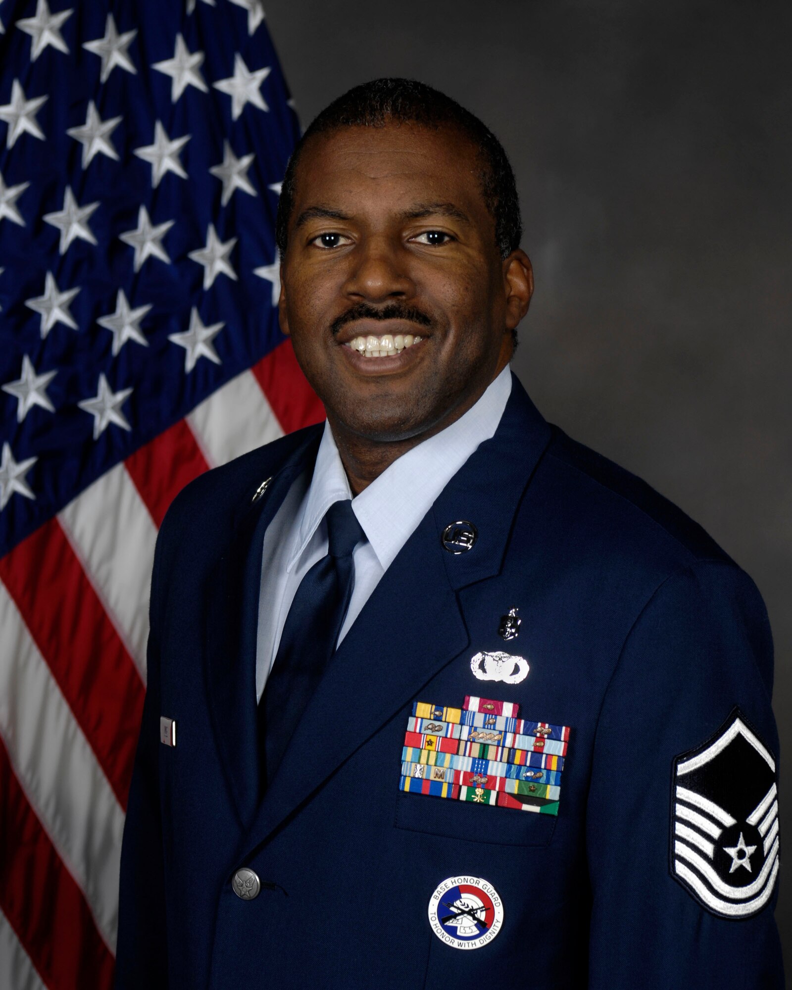WRIGHT-PATTERSON AIR FORCE BASE, Ohio - Master Sgt. Mark Lyle, 445th Mission Support Group and Superintendent of the Wright-Patterson Air Force Base Honor Guard program, was selected as the Base Honor Guard Program Manager of the Year during the 2012 Chief Master Sergeant of the Air Force Annual Honor Guard Awards Program. The announcement was made May 31.