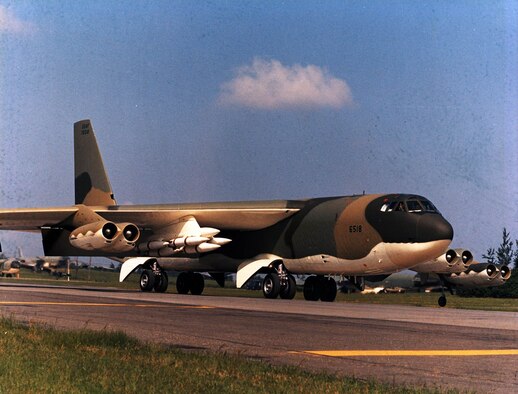 B-52 with SRAM