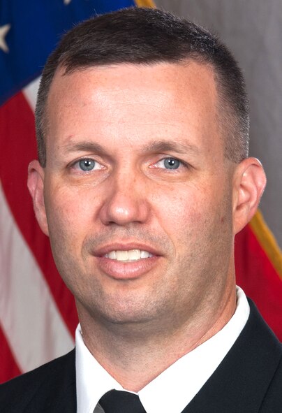 Navy Cmdr. Christopher Narducci, 33rd Flying Training Squadron commander