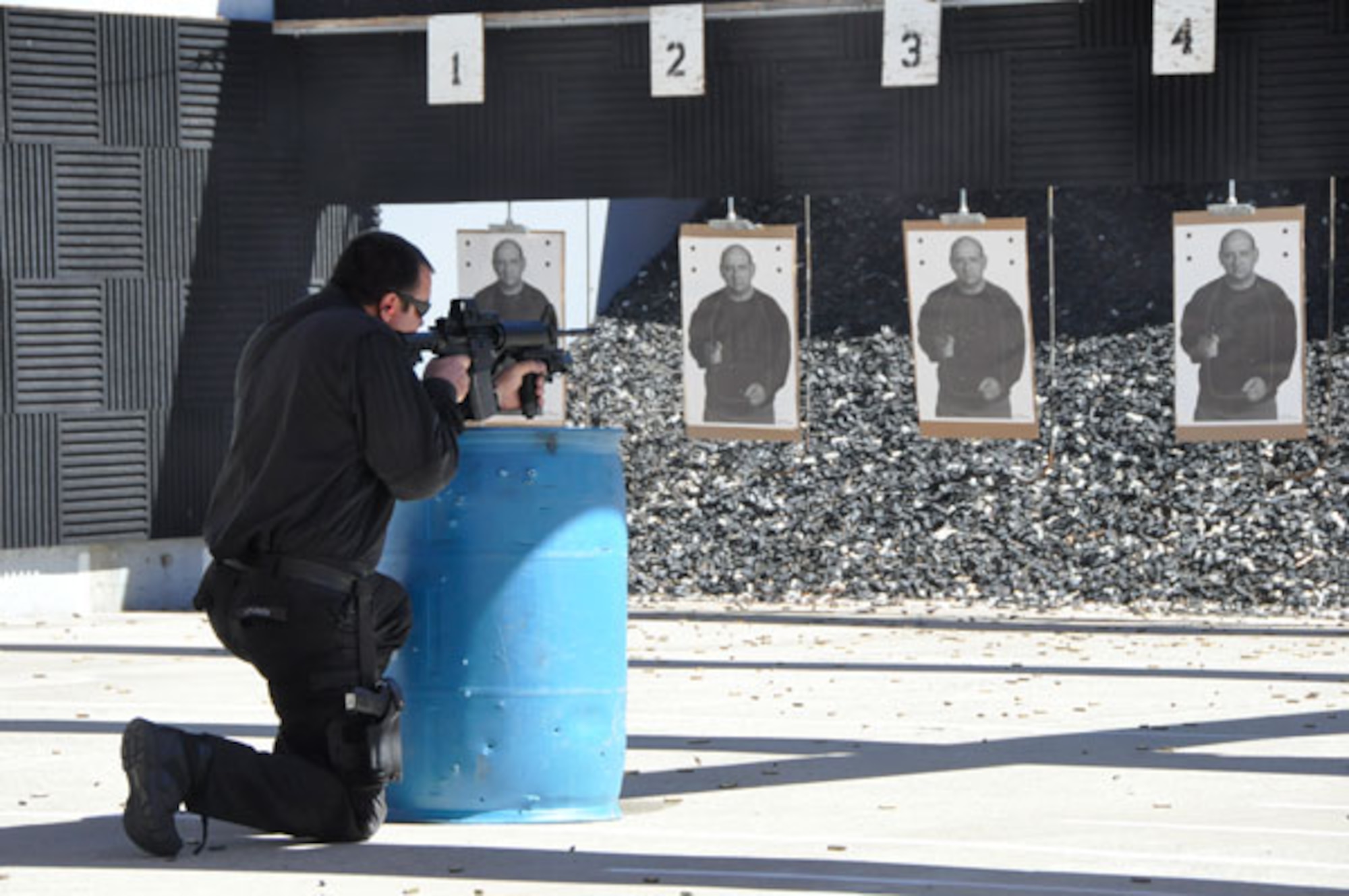 Law enforcement agencies from throughout California now gather at the former Air Force base, where a tactical village, shoot house and firing range provide facilities for specialized SWAT training.