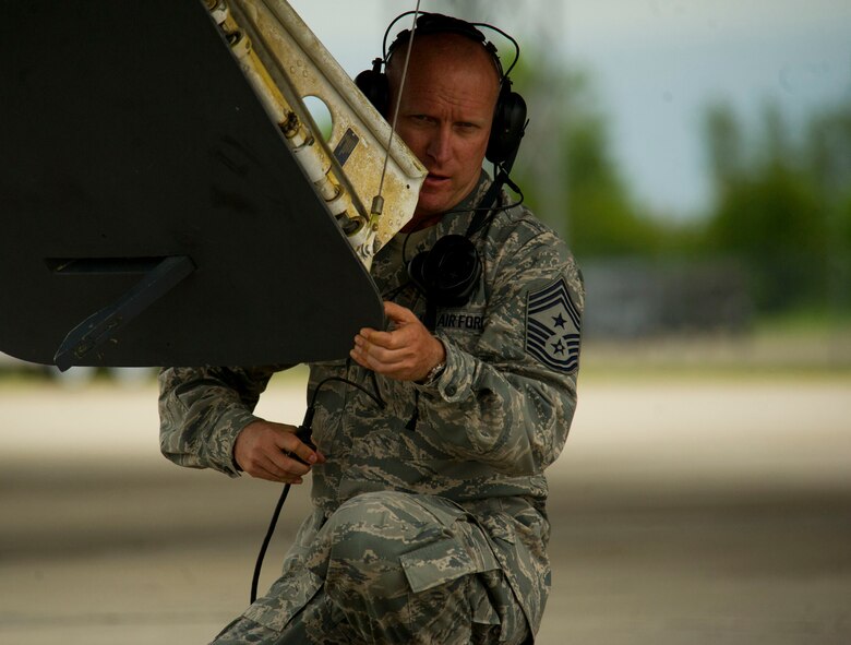 Command Chief Master Sgt. Brian Hornback, Air Force Global Strike Command, visited Minot Air Force Base, N.D., here July 16-19. During his visit, he performed a B-52H Stratofortress launch, received a tour of a missile alert facility, met with Airmen from the 219th Security Forces Squadron and received a tour of Camp Grafton, N.D. As the AFGSC Command Chief, Hornback is responsible for advising the commander on all matters influencing the professional development, training, combat readiness, utilization, morale and mission effectiveness of assigned enlisted personnel.