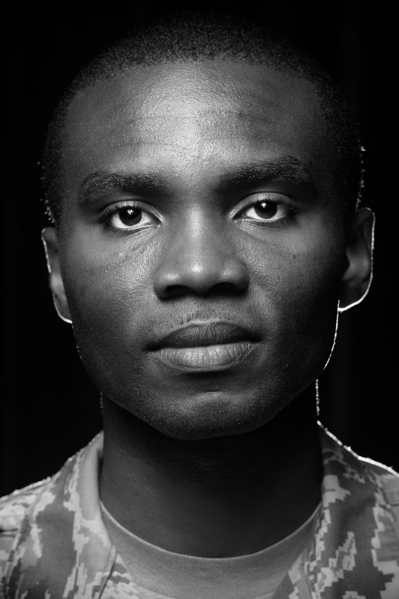 After moving to the United States from Ghana when he was 14 years old, Staff Sgt. Kwadwo Agyen-Frempong, 335th training Squadron, and his wife, who emigrated from Jamaica when she was 10, try to keep their heritage alive in their three children through their languages, food, visits back to their native countries and more. Agyen-Frempong is an instructor with the 335th Training Squadron, Keesler Air Force Base, Miss. (U.S. Air Force photo by Tara Spacy)