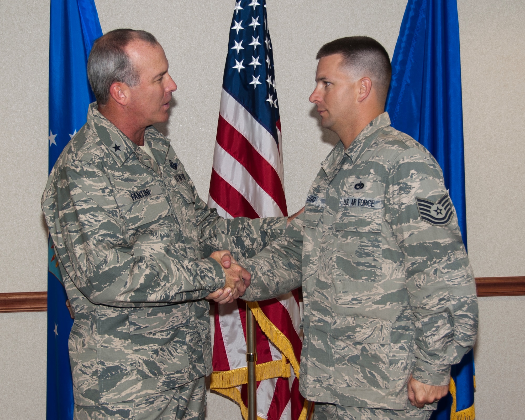 Tech. Sgt. Robert Legg was selected as the commander's "Wingman of Choice" June 24. He was selected based on his professionalism and work ethic. (U.S. Air Force photo by Frank Carter) 