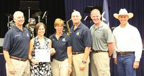 The Joint Base San Antonio community gathered July 20 at JBSA-Fort Sam Houston Community Center to thank military spouses. Unit first sergeants and chief petty officers from the Army, Navy, and Air Force nominated those spouses who have distinguished themselves for their unselfish contributions to service members and families’ quality of life. The event was attended by senior leaders from across the joint base. Music was provided by the Band of the West and attendees had the opportunity to learn about programs tailored to benefit military families. 

