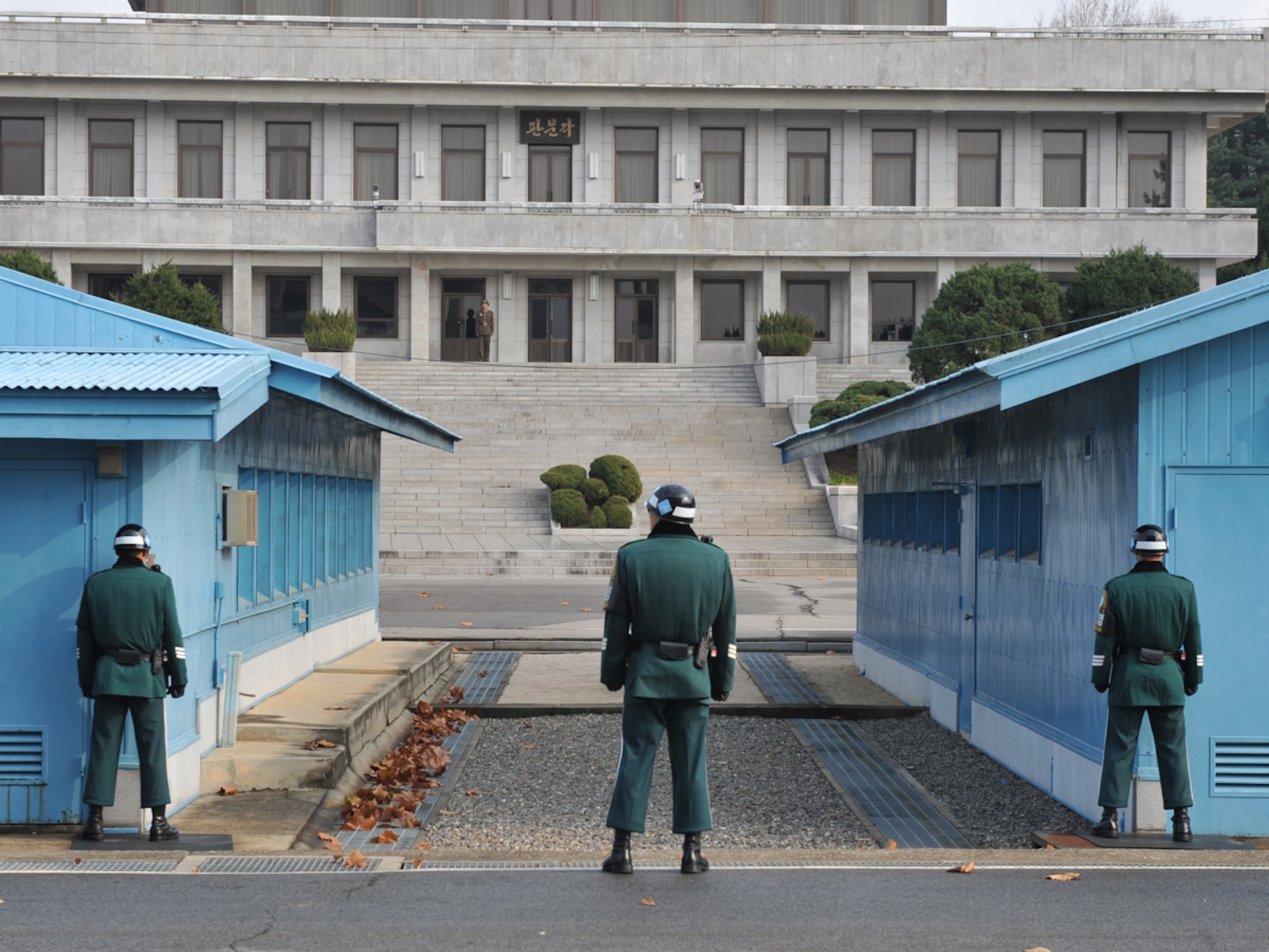 The Korean Demilitarized Zone and Joint Security Area were created by the armistice that was signed in 1953. (U.S. Army photo/Sgt. Park Youngho)