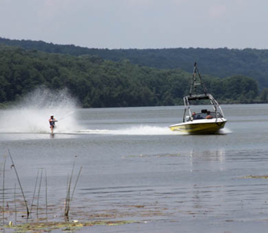 On July 19-20, 2013, the American Barefoot Waterski Club held its Eastern Regional Championship at Prompton Dam for the second straight year. Prompton is owned and maintained by the U.S. Army Corps of Engineers Philadelphia District. 