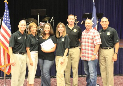 The Joint Base San Antonio community gathered July 20 at JBSA-Fort Sam Houston Community Center to thank military spouses. Unit first sergeants and chief petty officers from the Army, Navy, and Air Force nominated those spouses who have distinguished themselves for their unselfish contributions to service members and families’ quality of life. The event was attended by senior leaders from across the joint base. Music was provided by the Band of the West and attendees had the opportunity to learn about programs tailored to benefit military families. 


