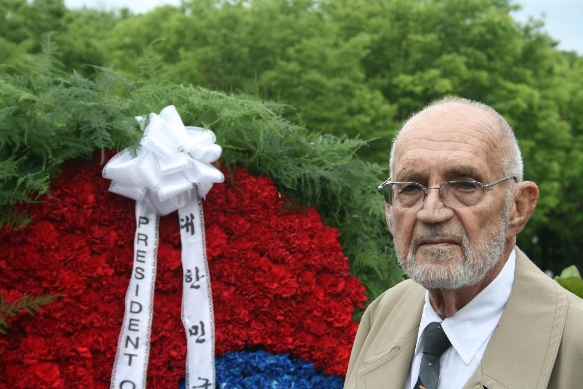 Retired Army Col. William Weber, 87, who lost an arm and leg during the Korean War, said he's proud of what he and his fellow Korean War veterans accomplished and what those who have served in South Korea ever since have preserved. (Courtesy photo)