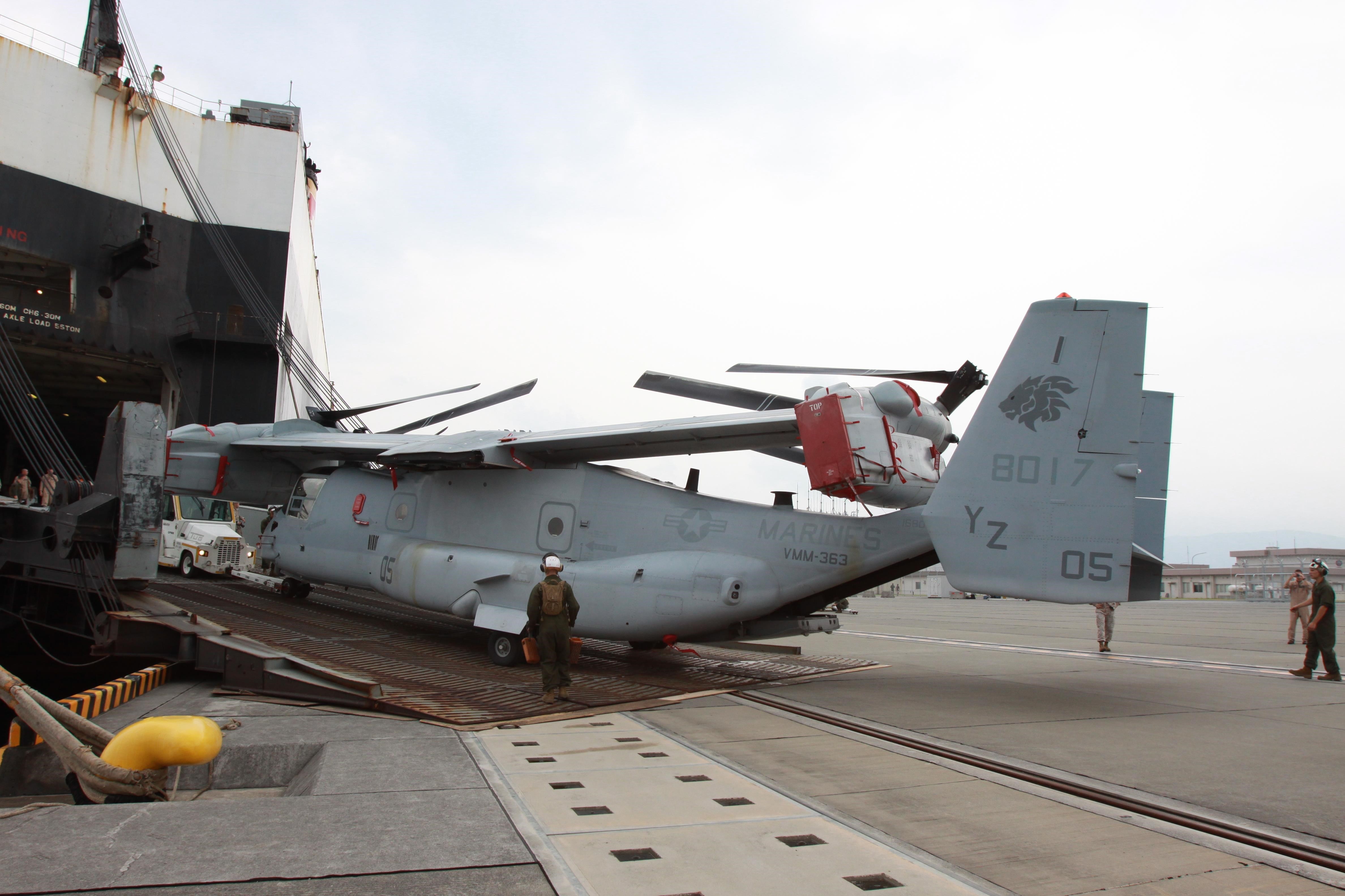 MV-22 squadron arrives at MCAS Iwakuni > Headquarters Marine Corps ...