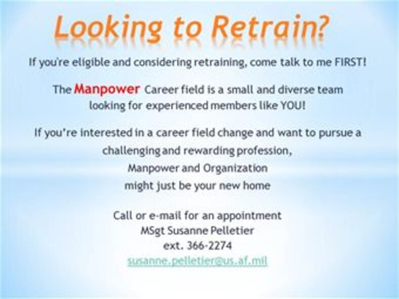 29Jul2013 - Retraining