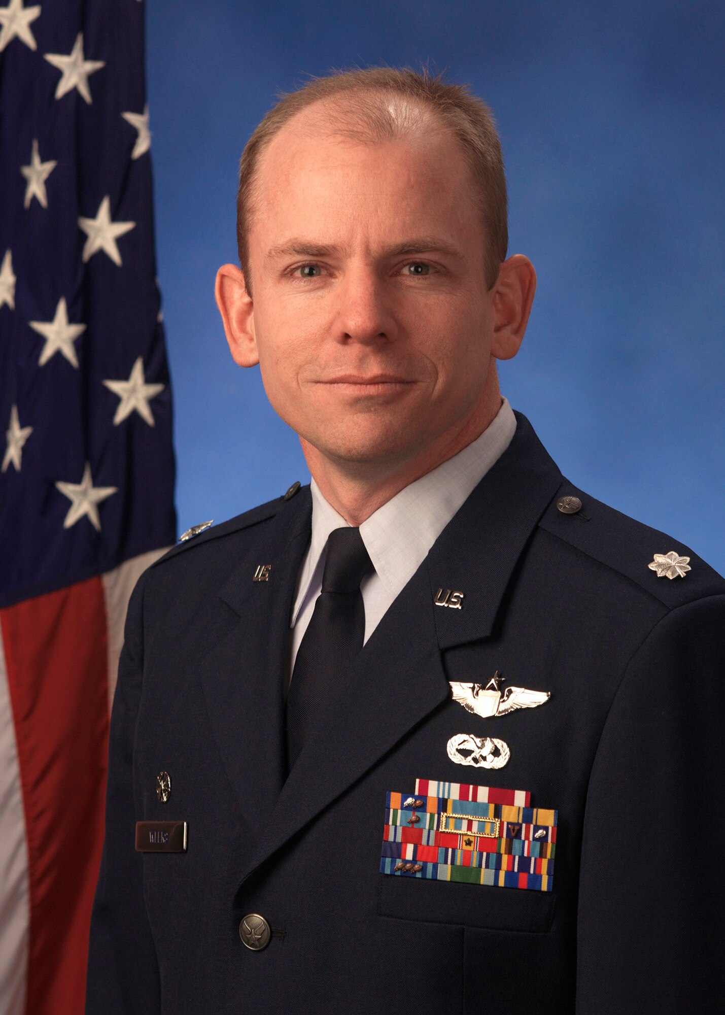 Lt. Col. Patrick Weeks, 60th Operations Group commander. (U.S. Air Force photo)